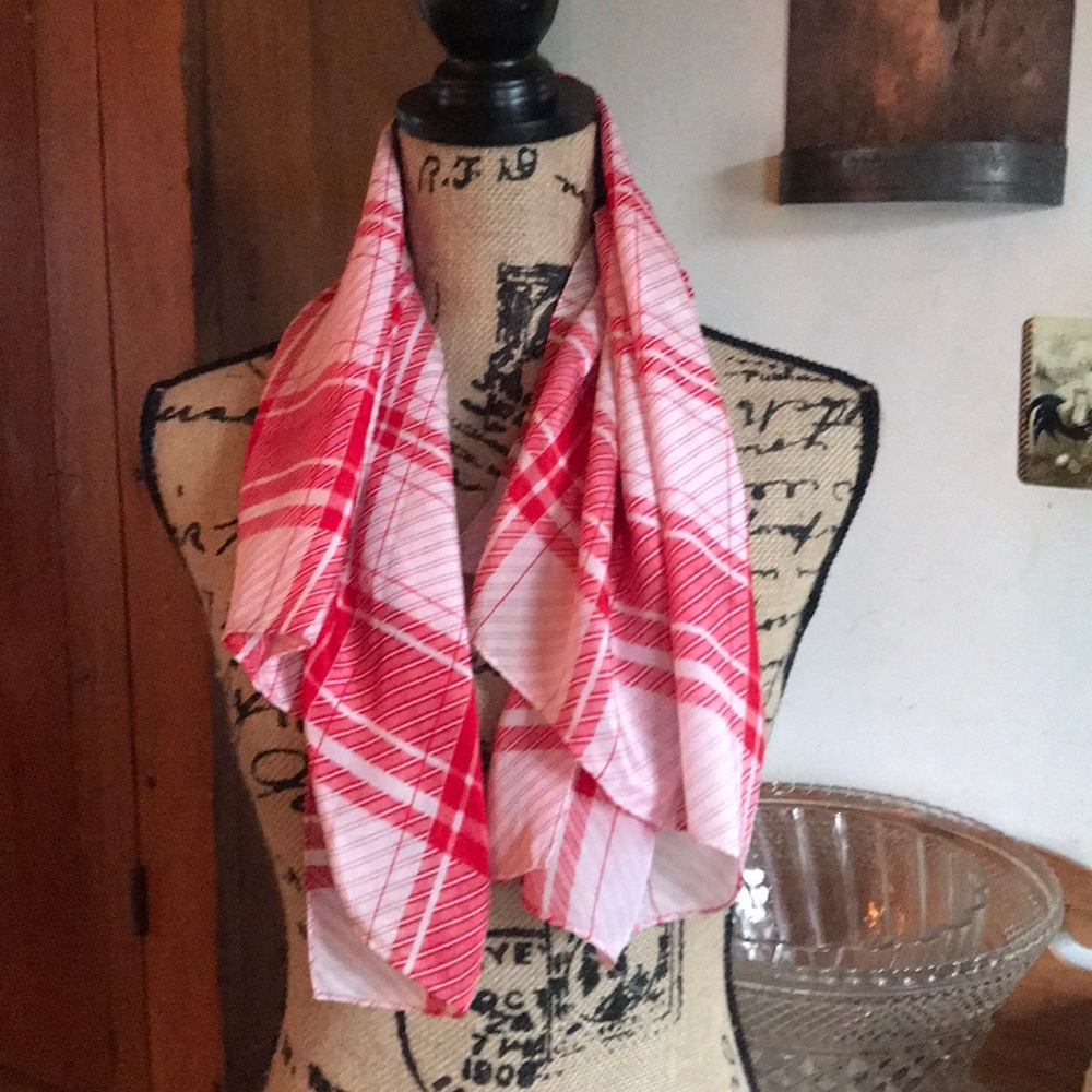 Vintage echo club seven silk scarf